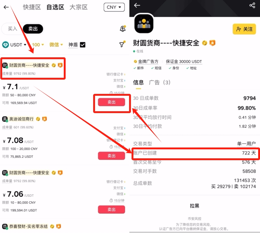 币安C2C交易入门：从零开始用支付宝微信购买USDT全流程