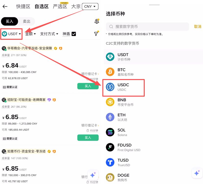 为什么选择USDC？在哪里买USDC最稳？为什么首选币安？