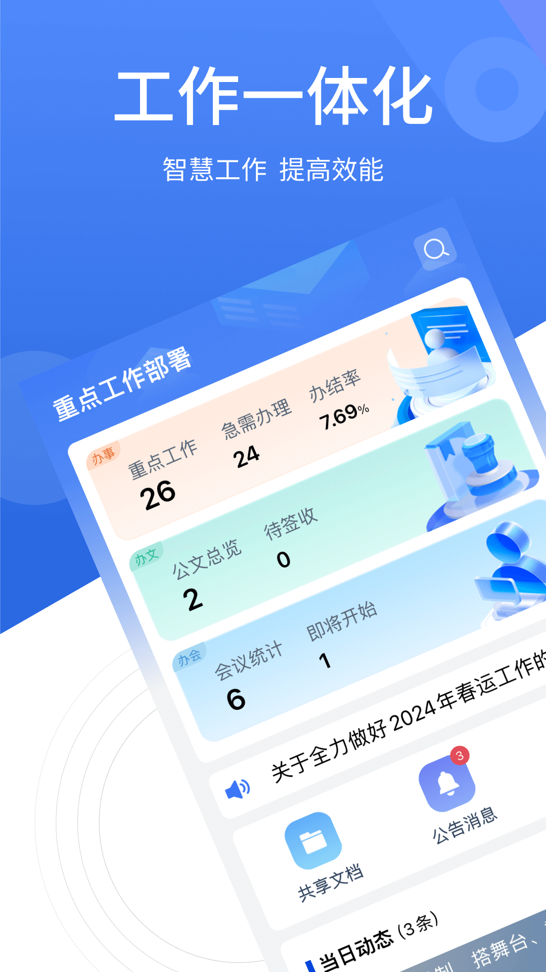 重点工作部署截图