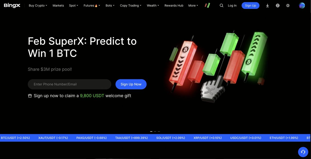 BingX vs Binance vs Kraken：2026年哪个交易所更好？