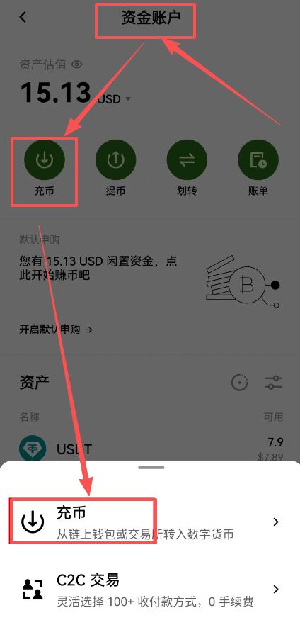 欧易交易所出金教程：USDT收款、划转与C2C卖出详解